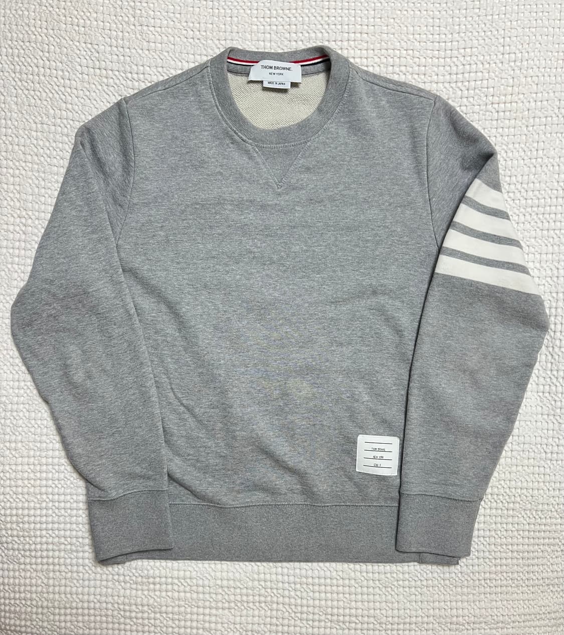 (정품) 톰브라운 4선 맨투맨 3사이즈 상품이미지1