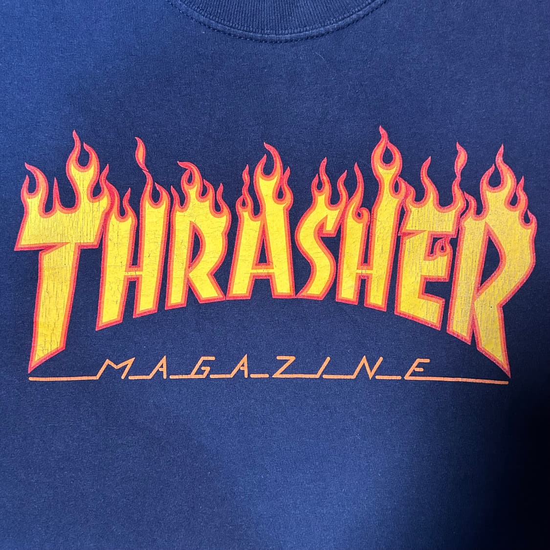 [S] 트레셔 플레임 로고 반팔 상품이미지2