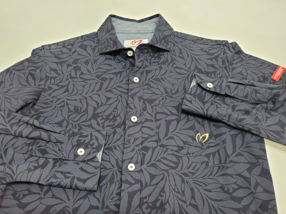 마스터바니에디션 골프 올오버 패턴 셔츠 / 남 5 (100) 퍼플
 상품이미지3