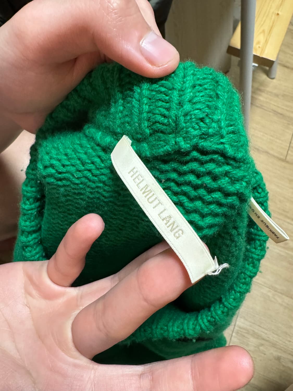 헬무트랭 로꼬 니트 L 상품이미지2