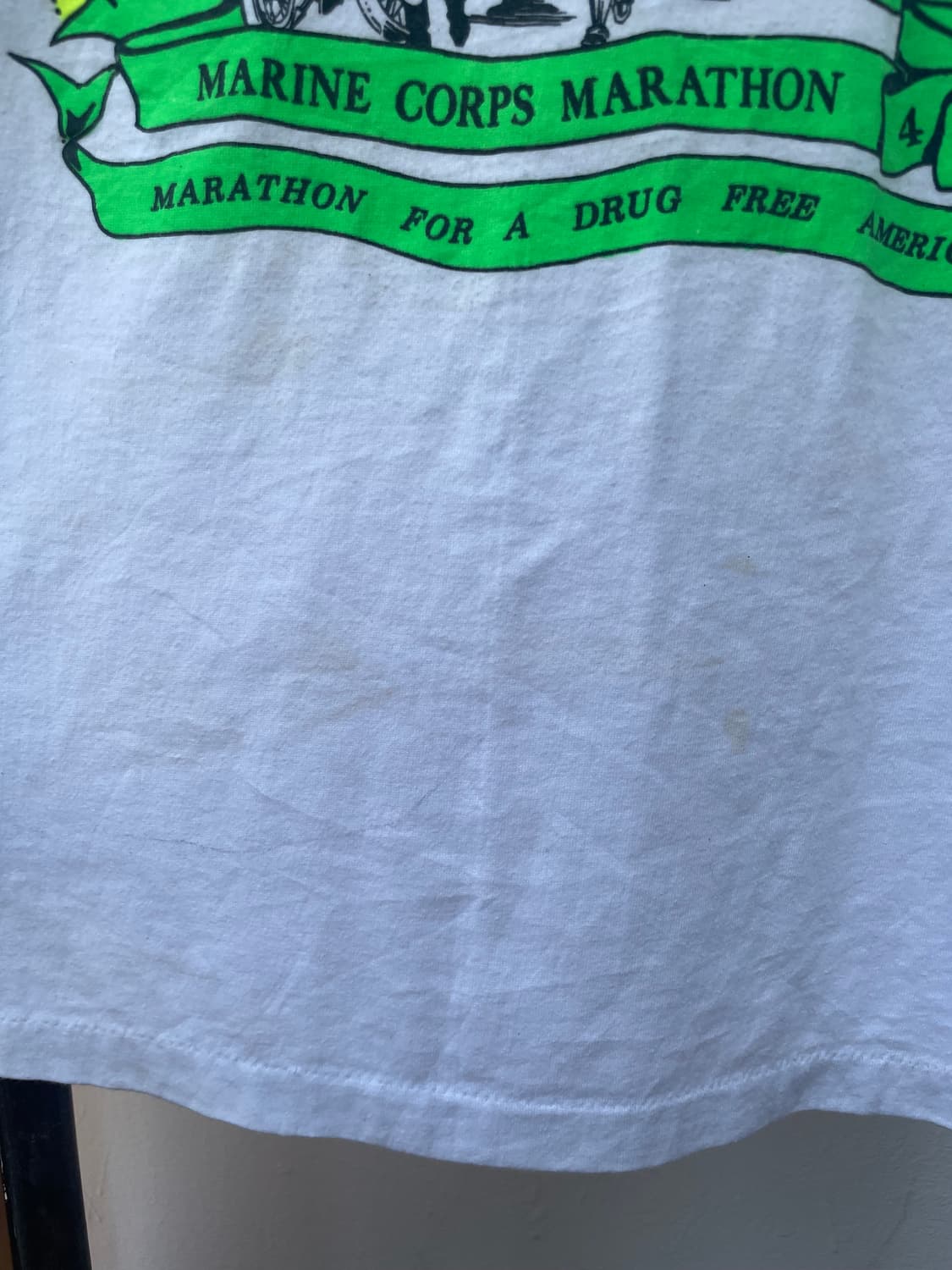 1990's USMC Marathon Ringer T-shirt  상품이미지4