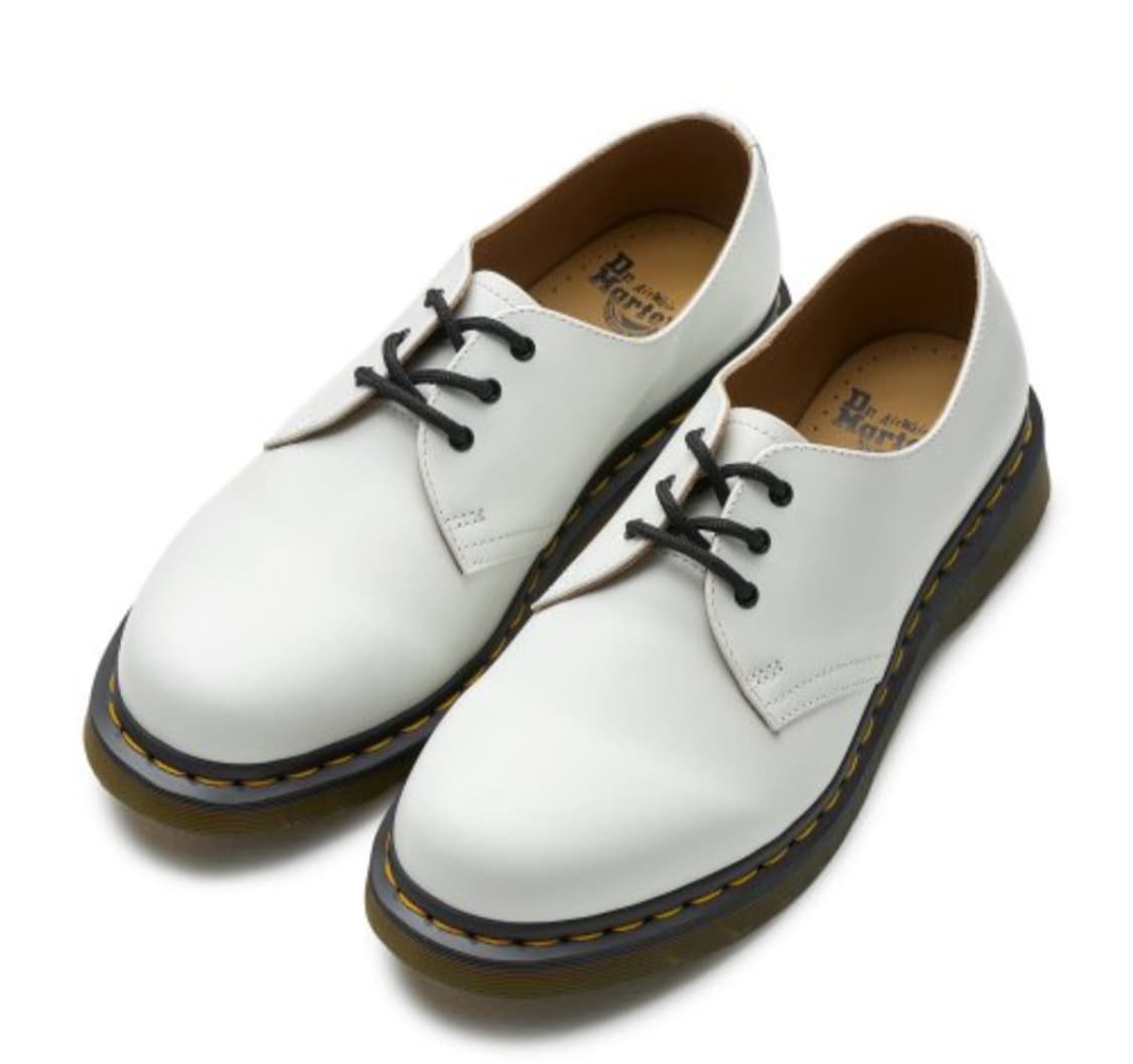 (새상품) 닥터마틴 230 1461 3홀 스무스 화이트 / 2622610 상품이미지1