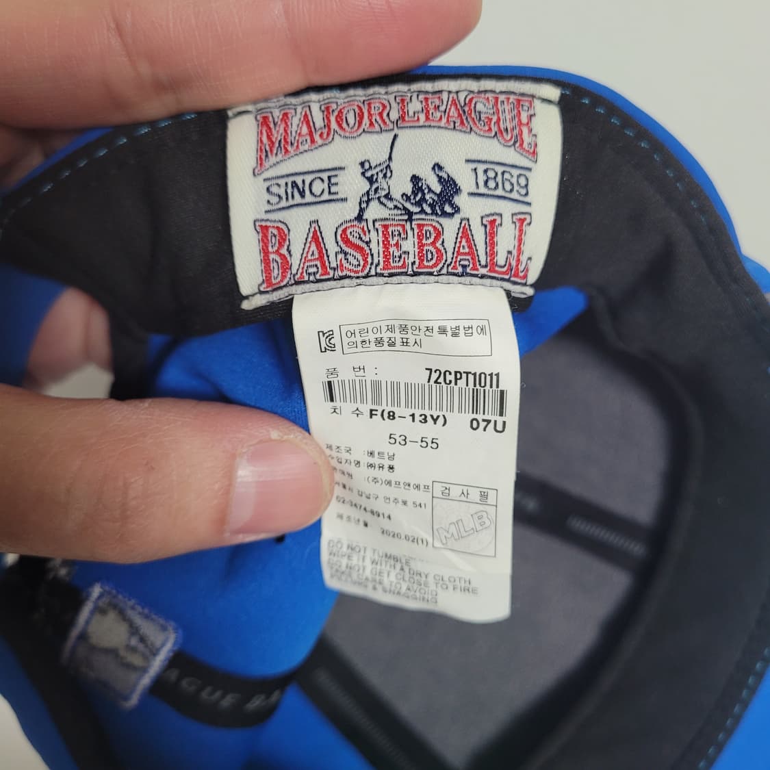 (54) MLB 엠엘비 LA 다저스 블루 볼캡 모자 상품이미지7