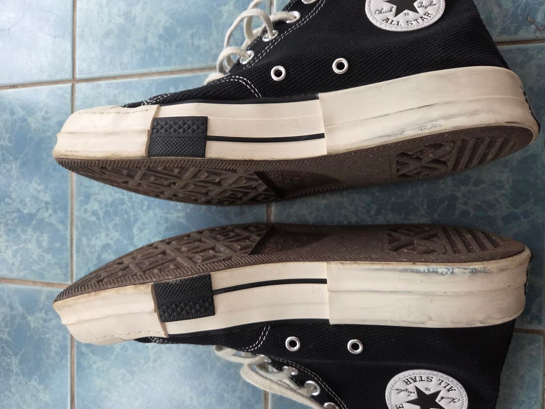 릭오웬스 다크쉐도우 컨버스 다크스타 하이 상품이미지4