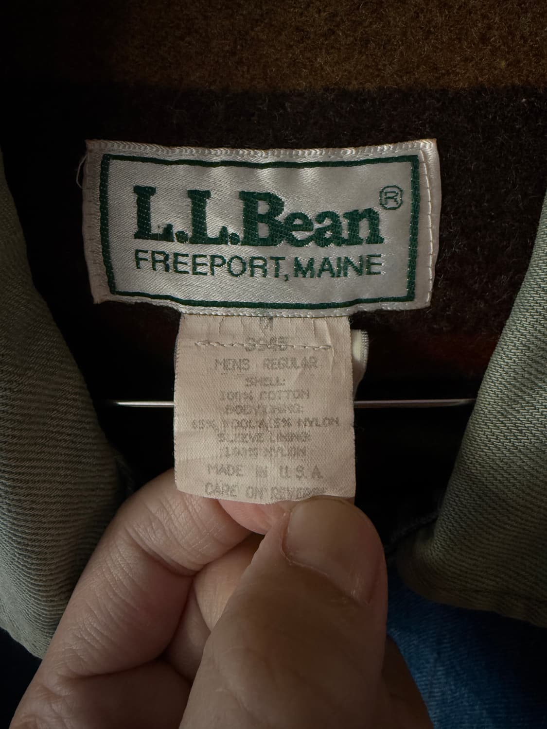 USA🇺🇸L.L.Bean 데님 블랭킷 라이닝 자켓 XL 상품이미지3