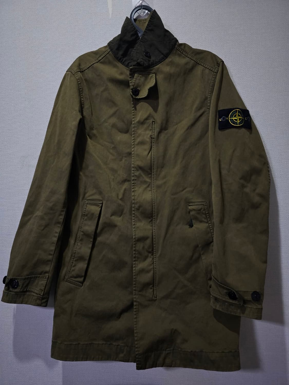 백화점판 스톤아일랜드 다비드 TC 코트 자켓 90 / S 상품이미지1