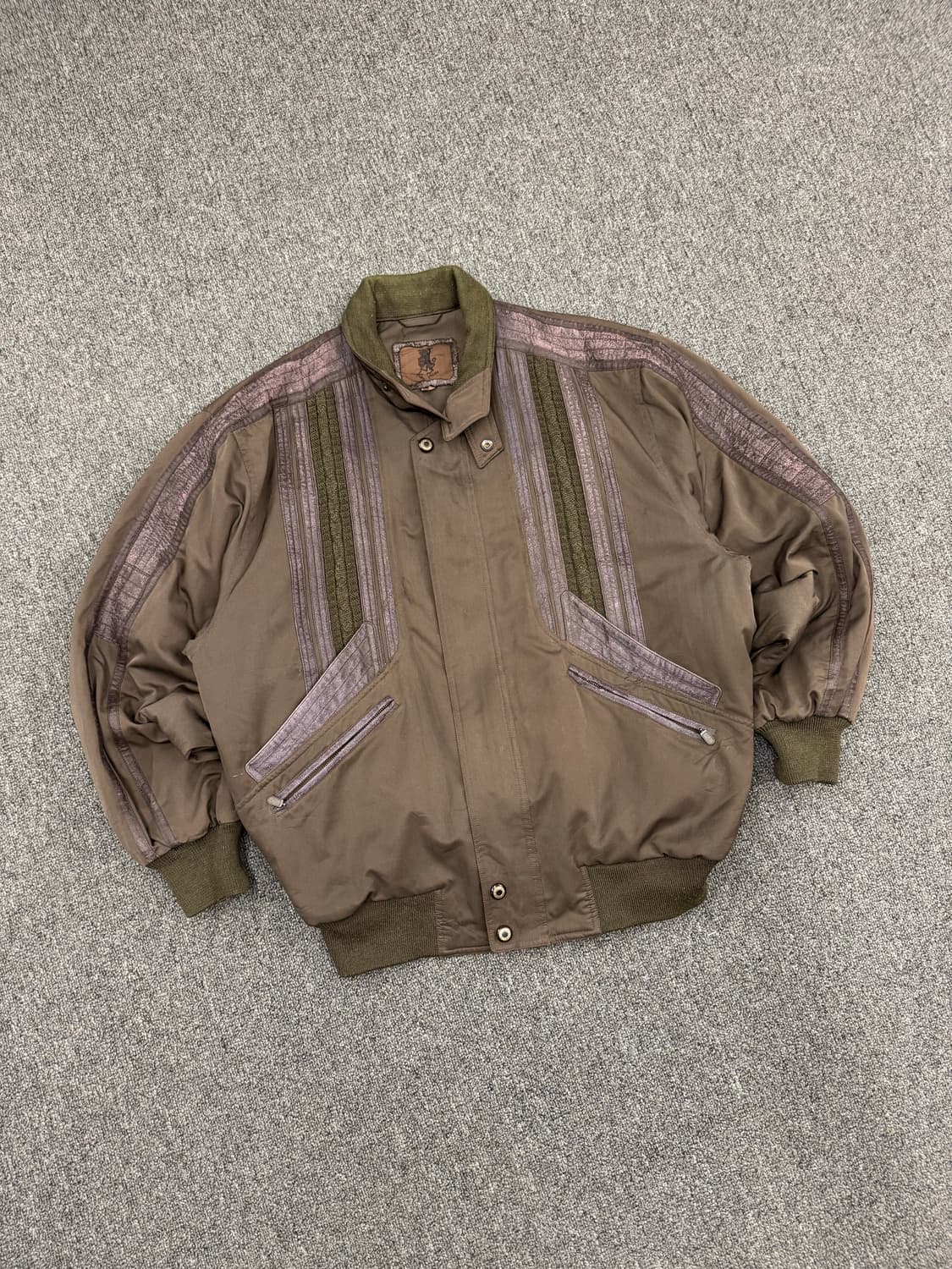 OS)Japanese vintage 올리브 봄버 자켓 상품이미지1