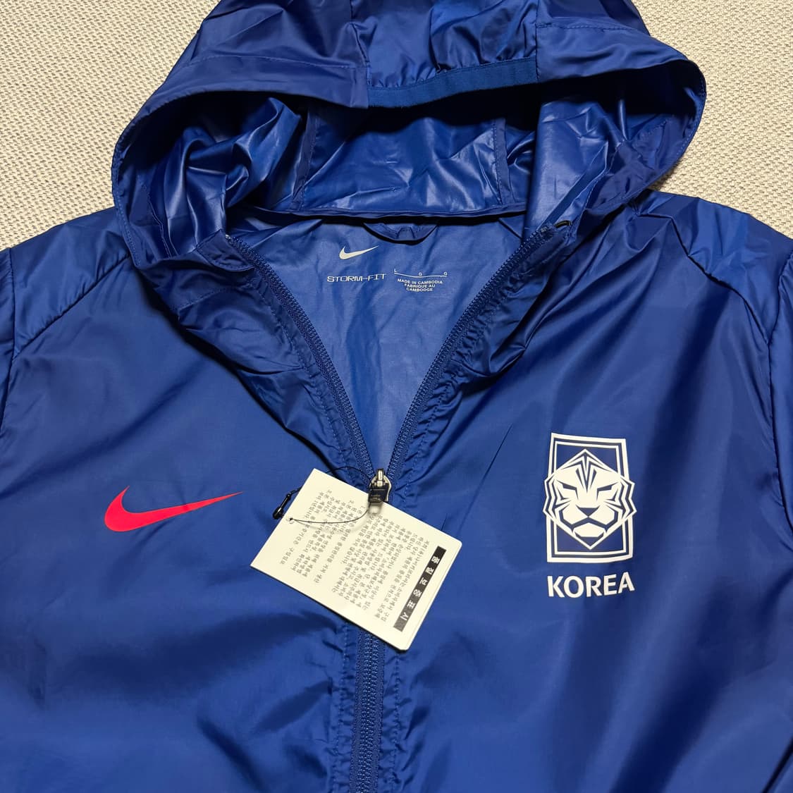 나이키 대한민국 축구 국대 바람막이 자켓 상품이미지2