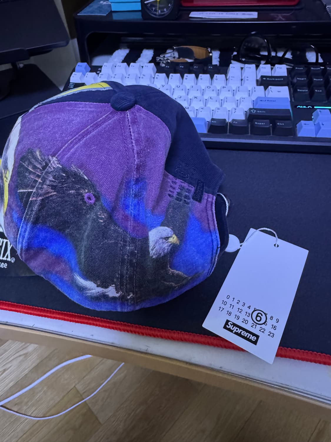 슈프림 마르지엘라 모자 남색 상품이미지3