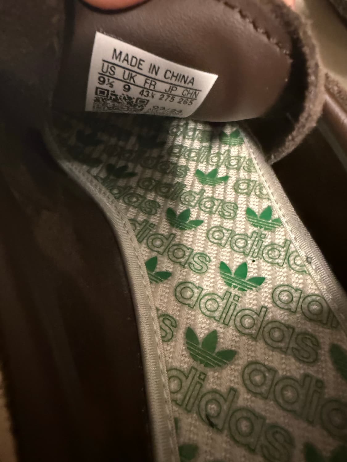 아디다스 토바코 그루엔 다크 브라운 상품이미지2