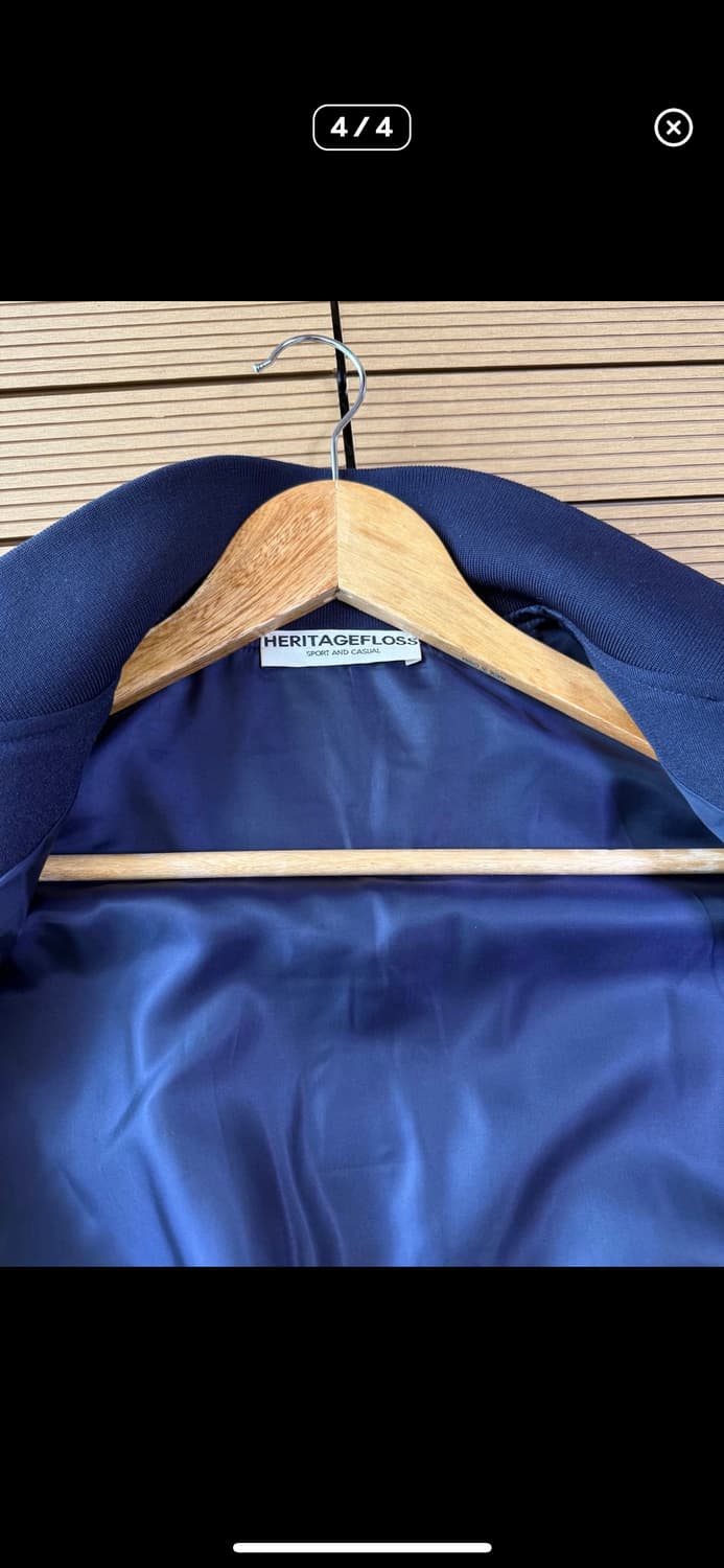 헤리티지 플로스 블루종 자켓 L 상품이미지4