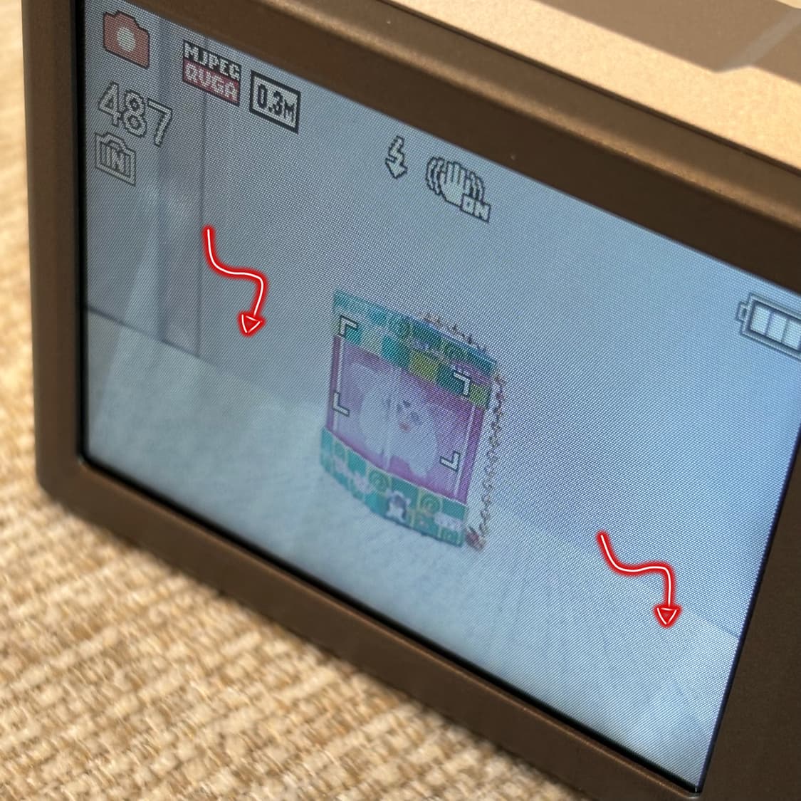 착한가격🧚 파나소닉 DMC-SZ3 화이트 빈티지디카 작례⭕️ 박스포함 상품이미지6