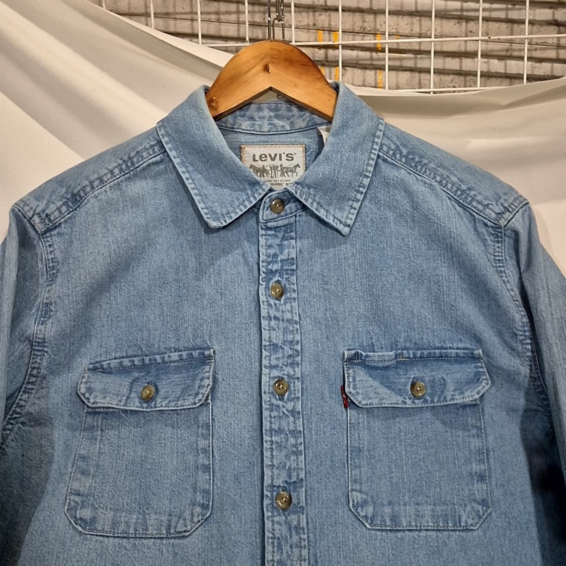 리바이스 데님 셔츠 상품이미지2