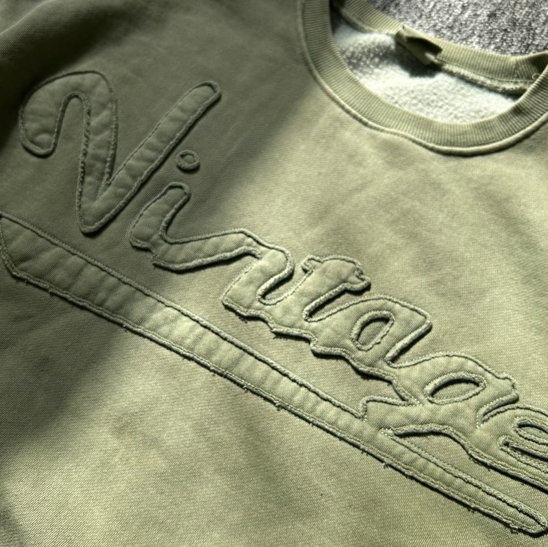 the moment 빈티지 로고 스웻셔츠 상품이미지5