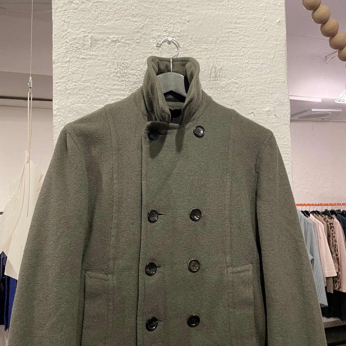 꼼데가르송 옴므플러스 축융 울 피코트 상품이미지2