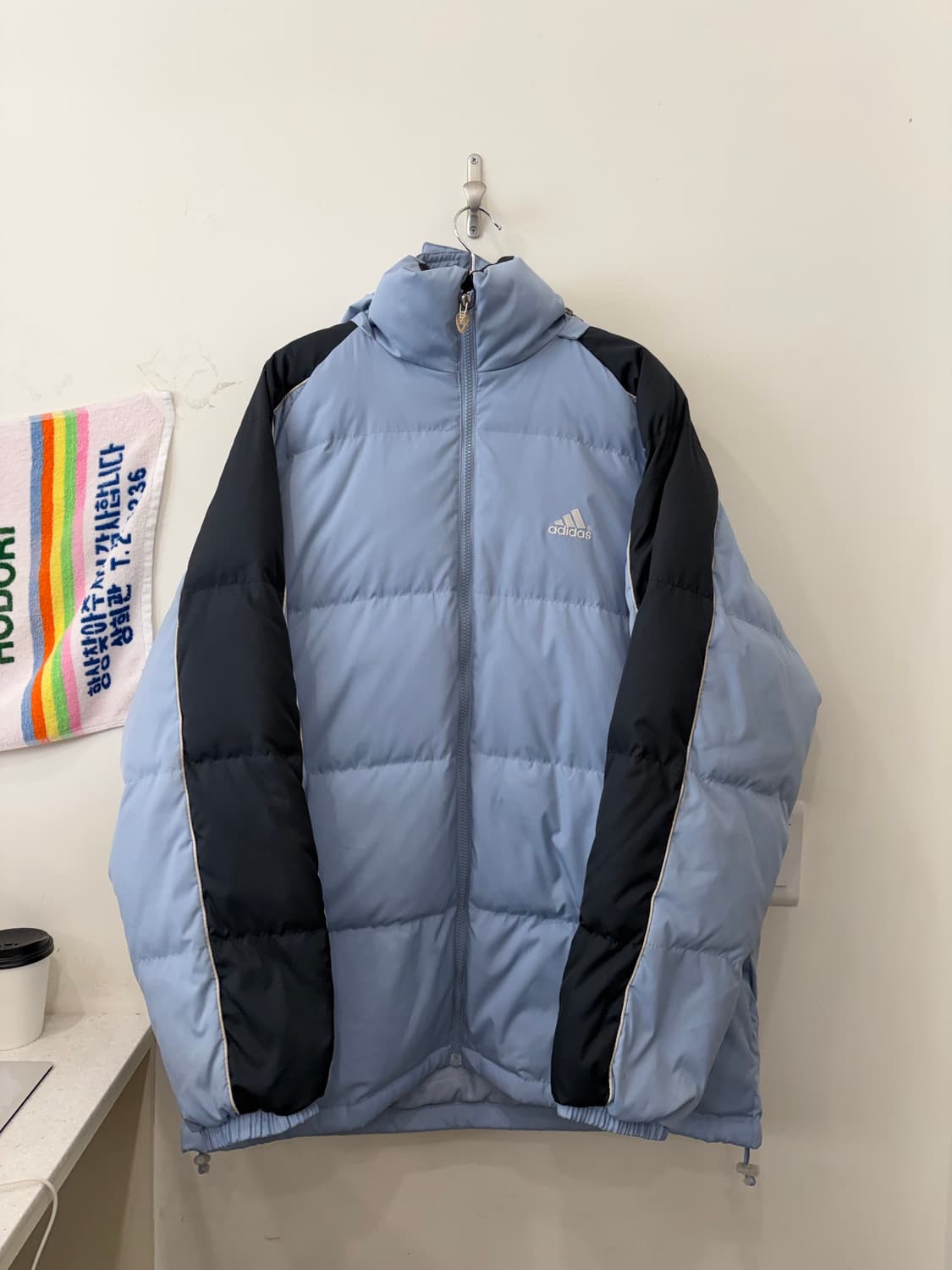 655. 아디다스 올드스쿨 빈티지 패딩 상품이미지1