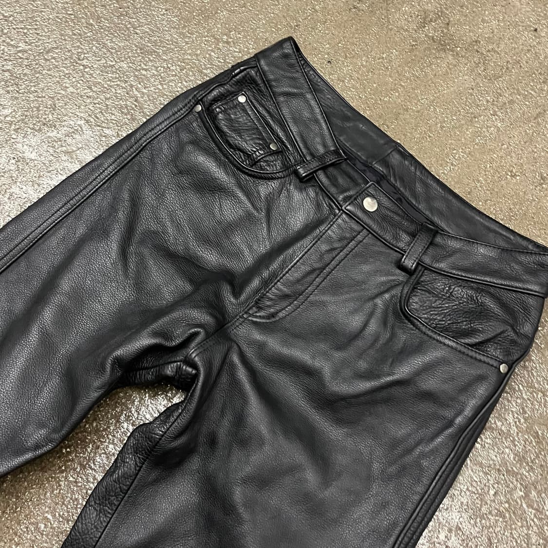 Maxler 가죽 라이더 팬츠 (31“) 상품이미지4