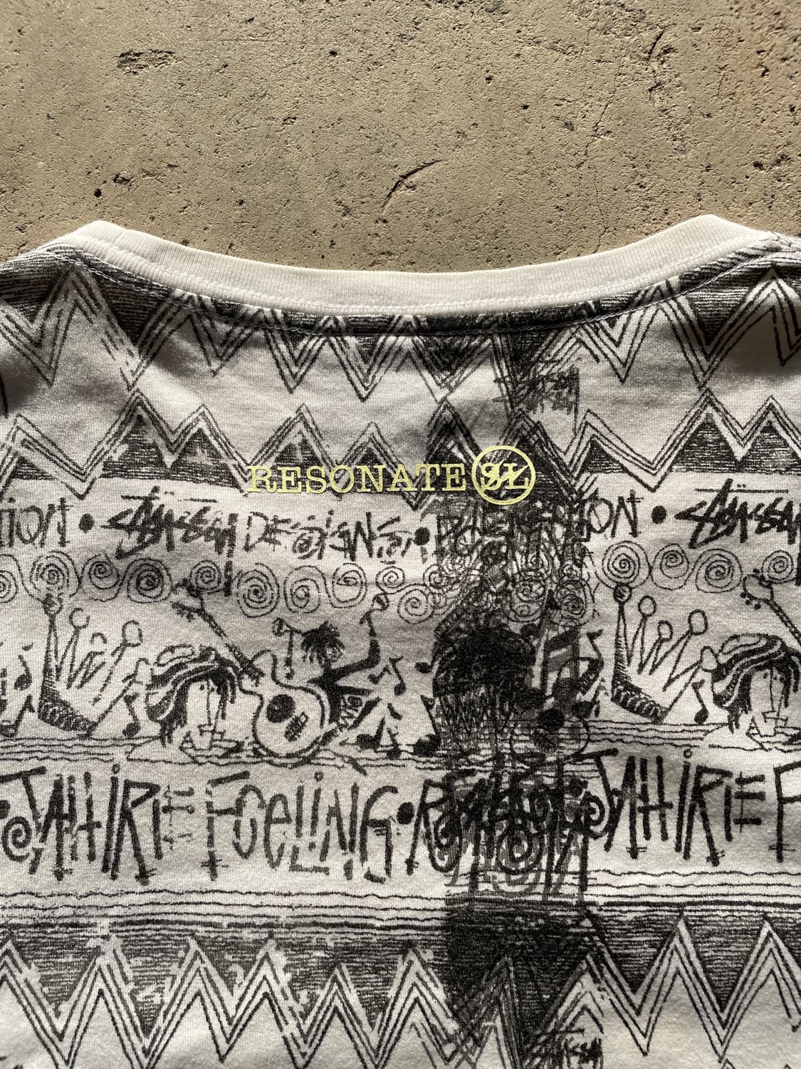 00s Stussy x goodenough tomtom T-shirt 상품이미지8