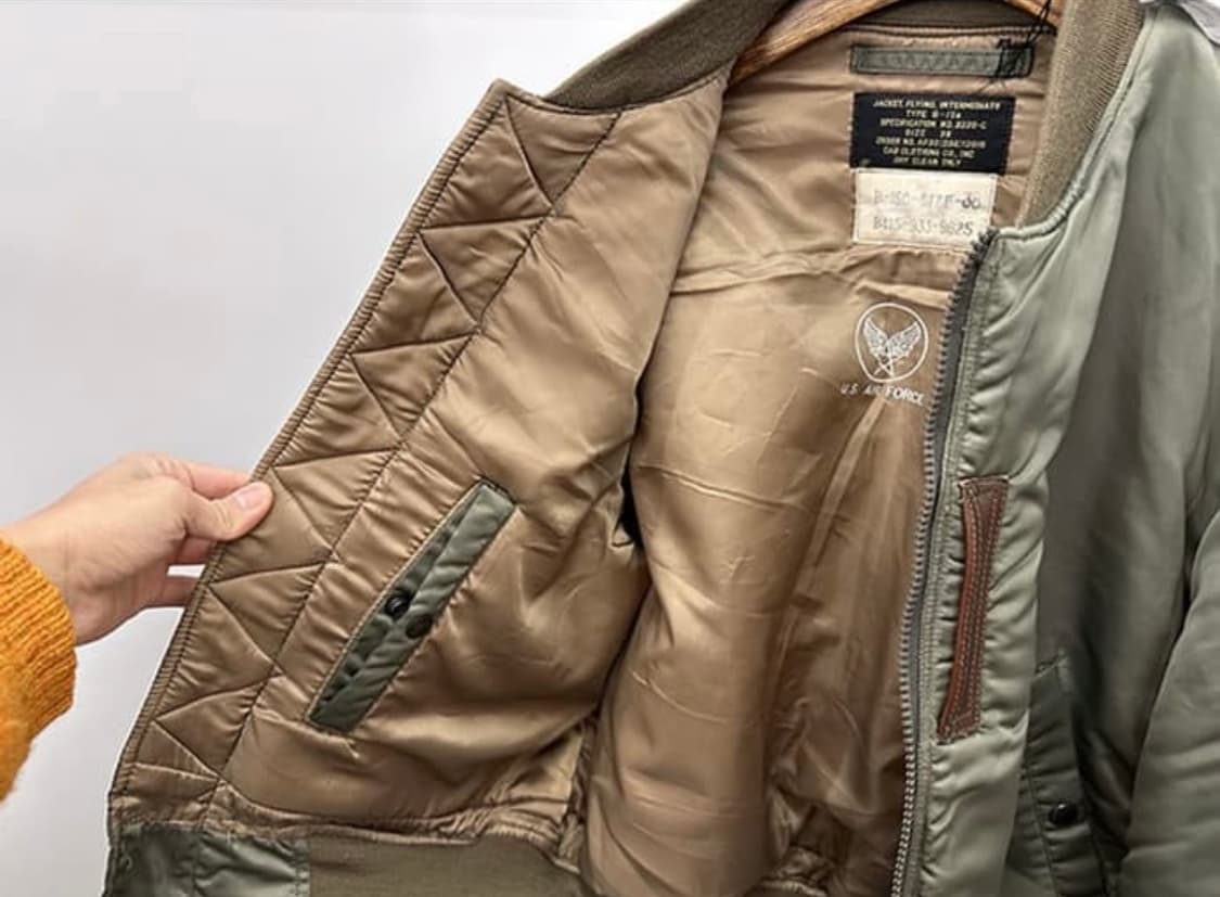 Cab clothing 캡클로딩 MA-1 빈티지 상품이미지5