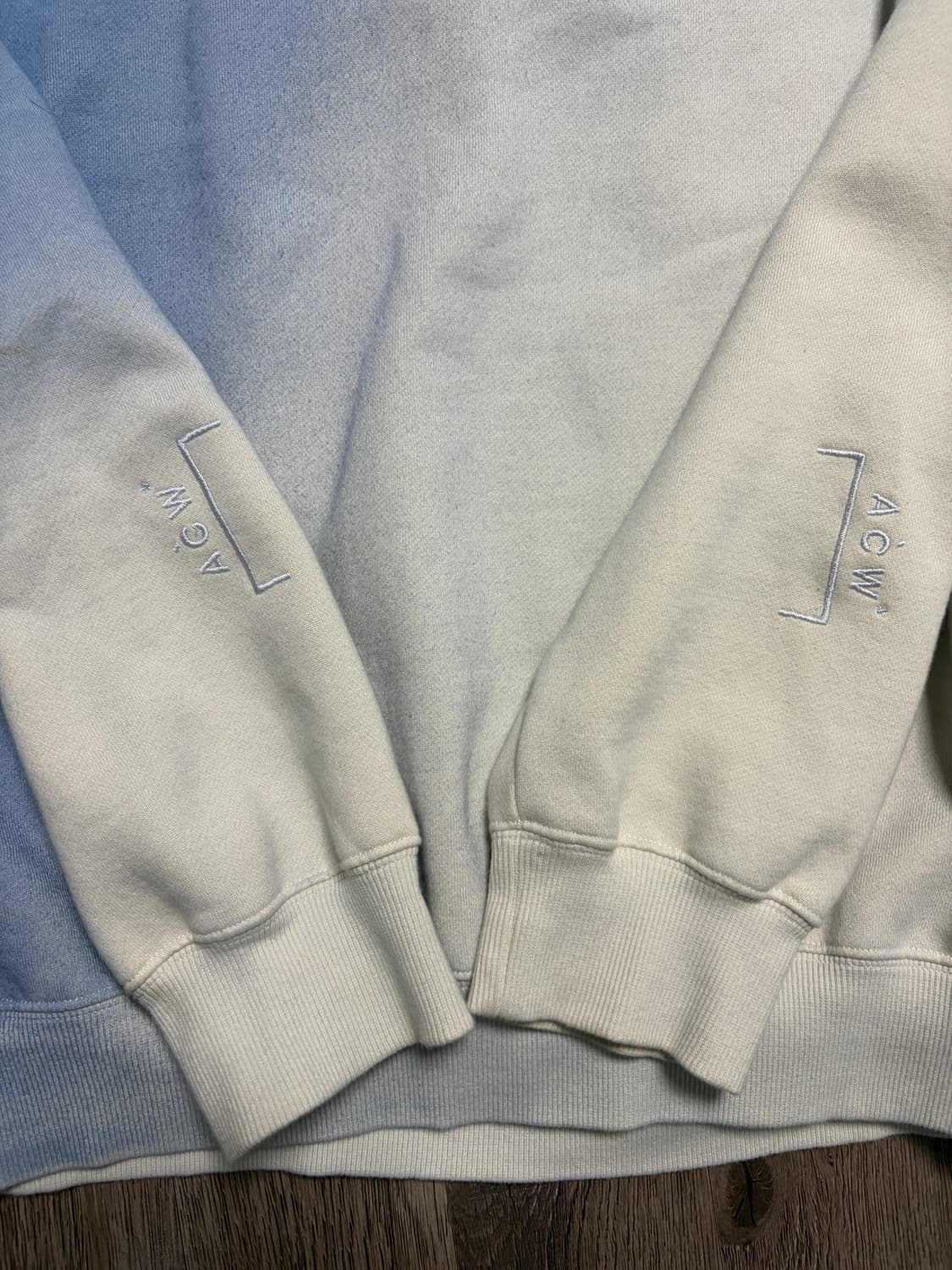 XL)어콜드월 ACW 그라데이션 맨투맨 티셔츠 상품이미지2