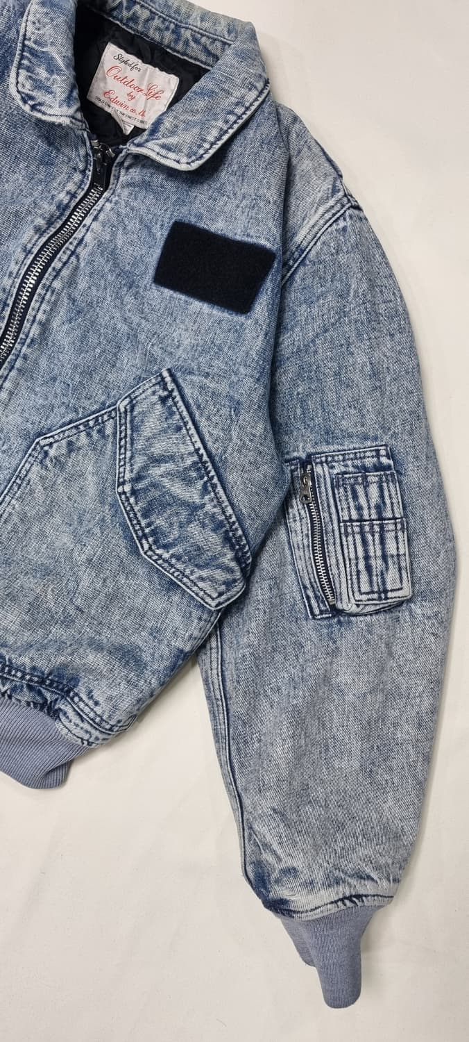 EDWIN 에드윈 데님 블루종 M _ 남성, 사진확인 상품이미지4