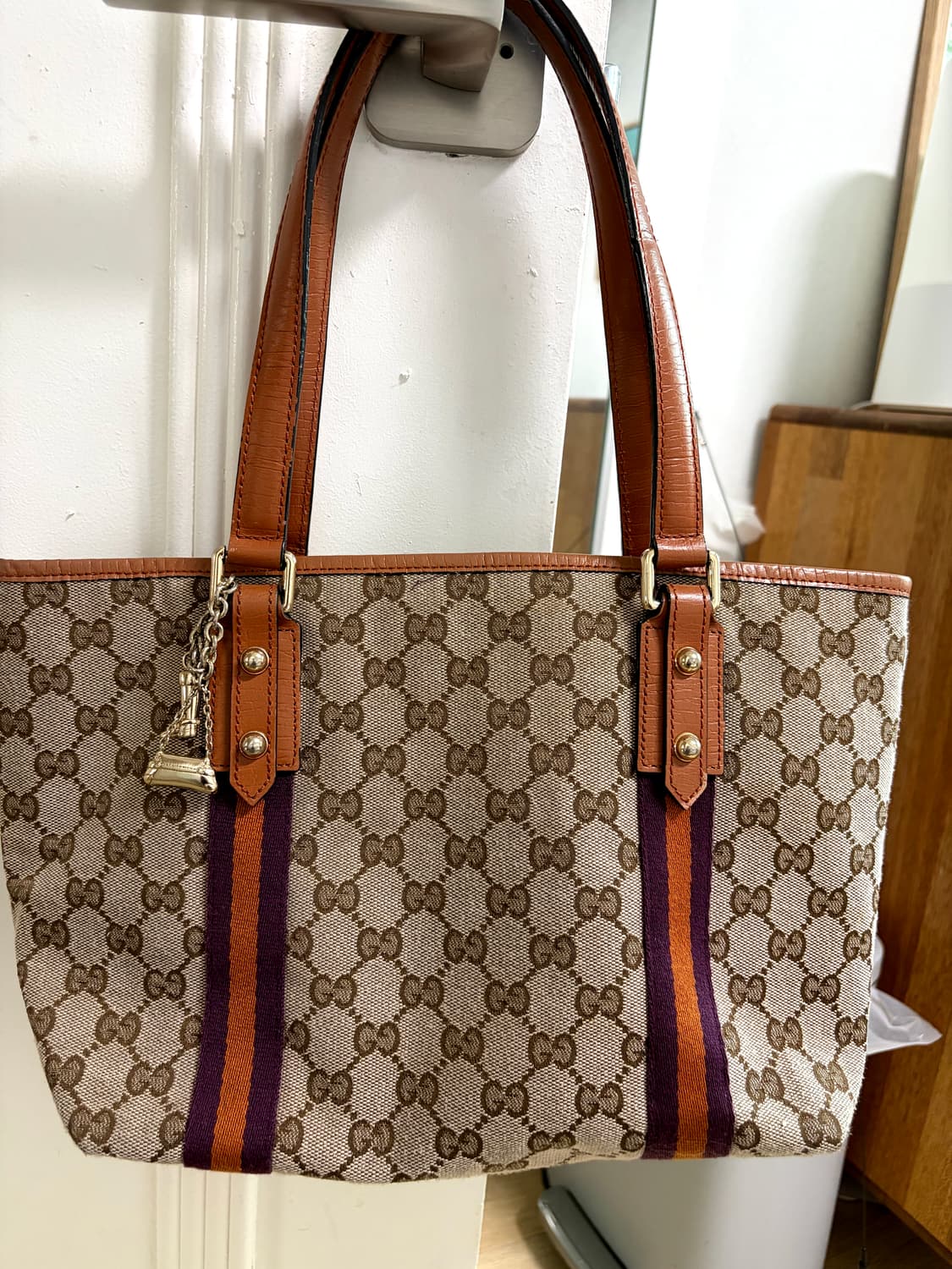 구찌 올드 정품 숄더 토트백  상품이미지1