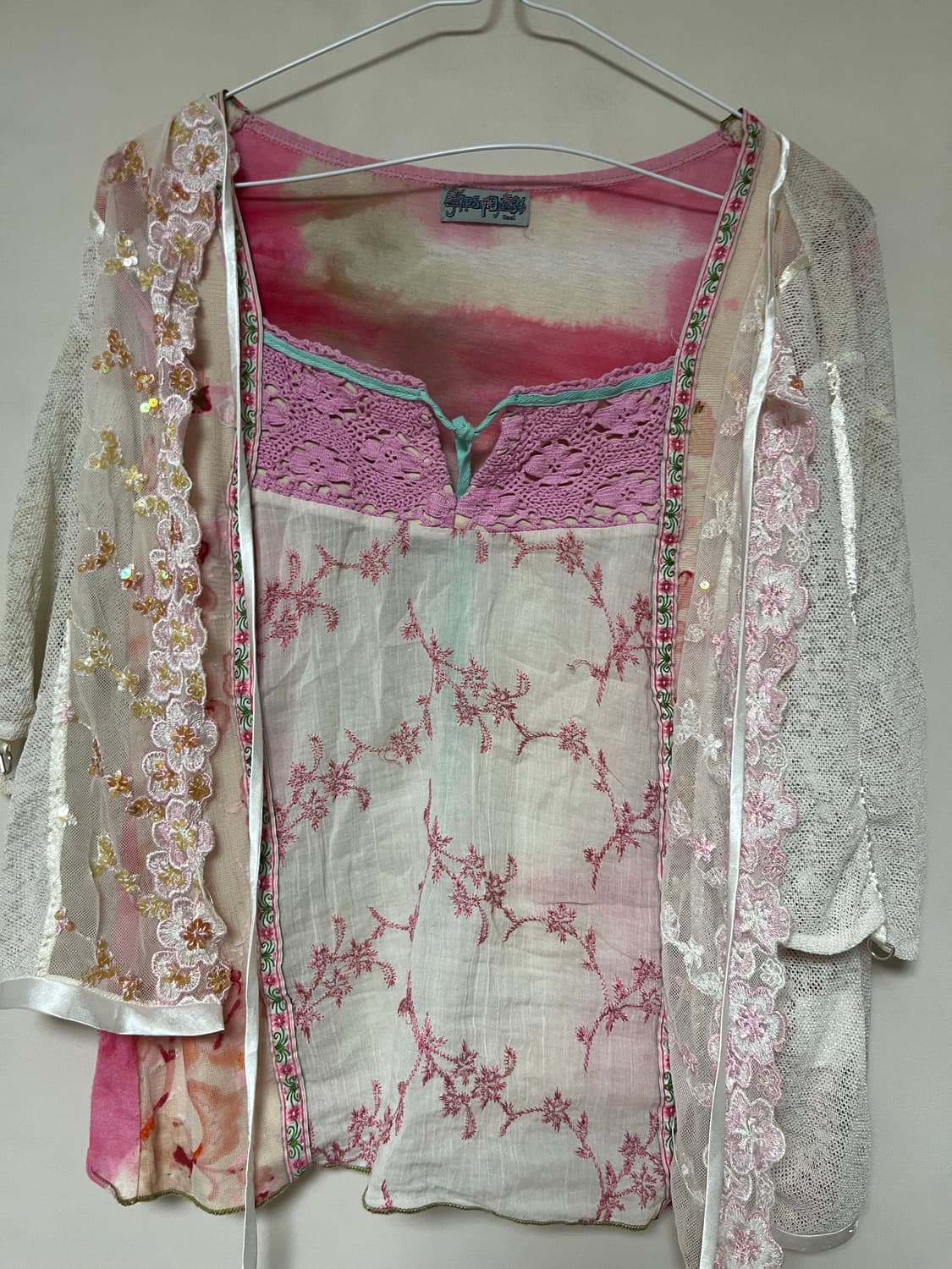 오리엔탈 러블리 페어리 반팔 세트 상품이미지2