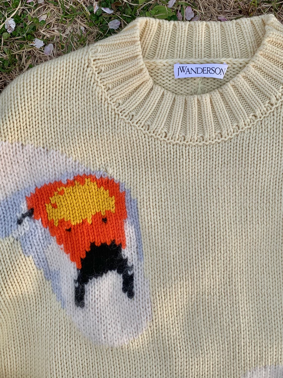 jw앤더슨 니트 (pale yellow) 상품이미지3