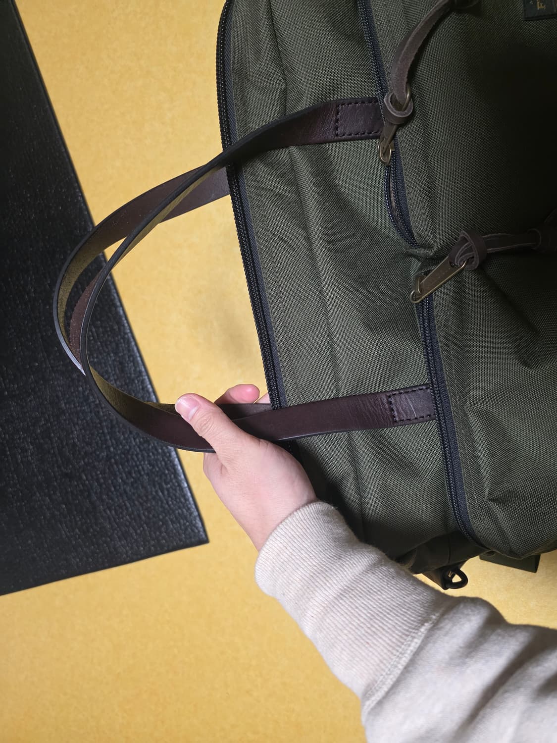 필슨 878 드라이든 브리프케이스 올리브 그린 상품이미지4