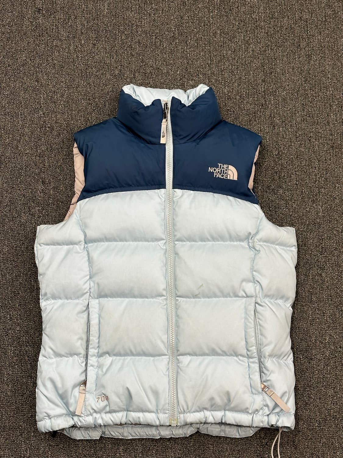 XS)노스페이스 The North Face 여성 민트블루 조끼패딩 상품이미지3
