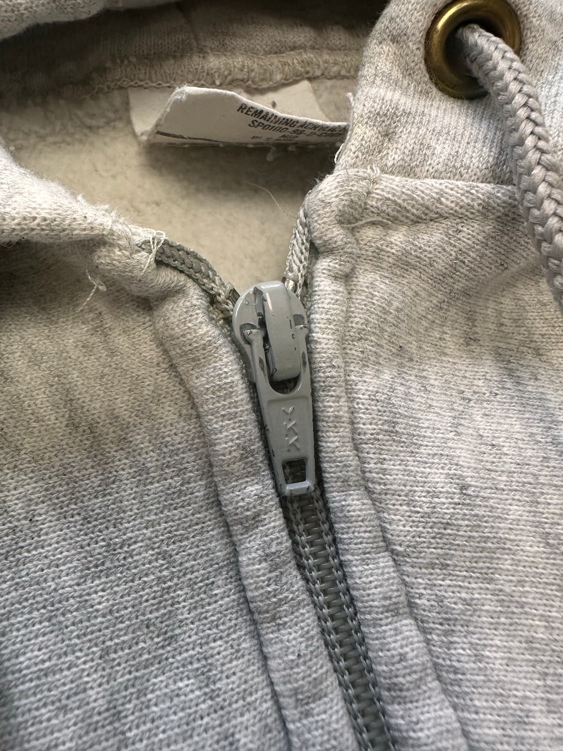 빈티지 PFU ARMY 아미 후드 집업 짚업 라지 상품이미지3