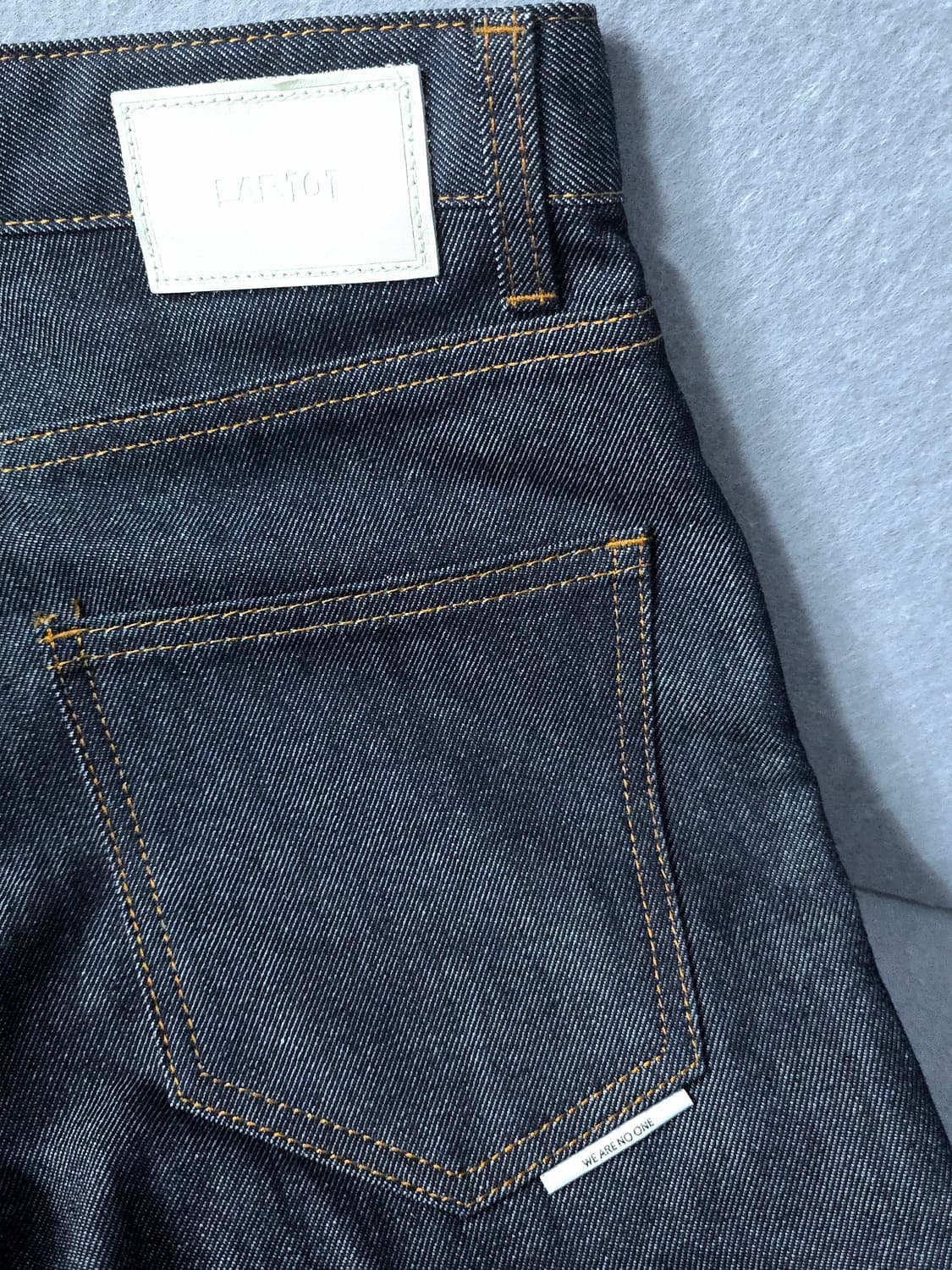 LAB101 RICHARD RIGID RAW DENIM 생지 데님 팬츠 상품이미지6