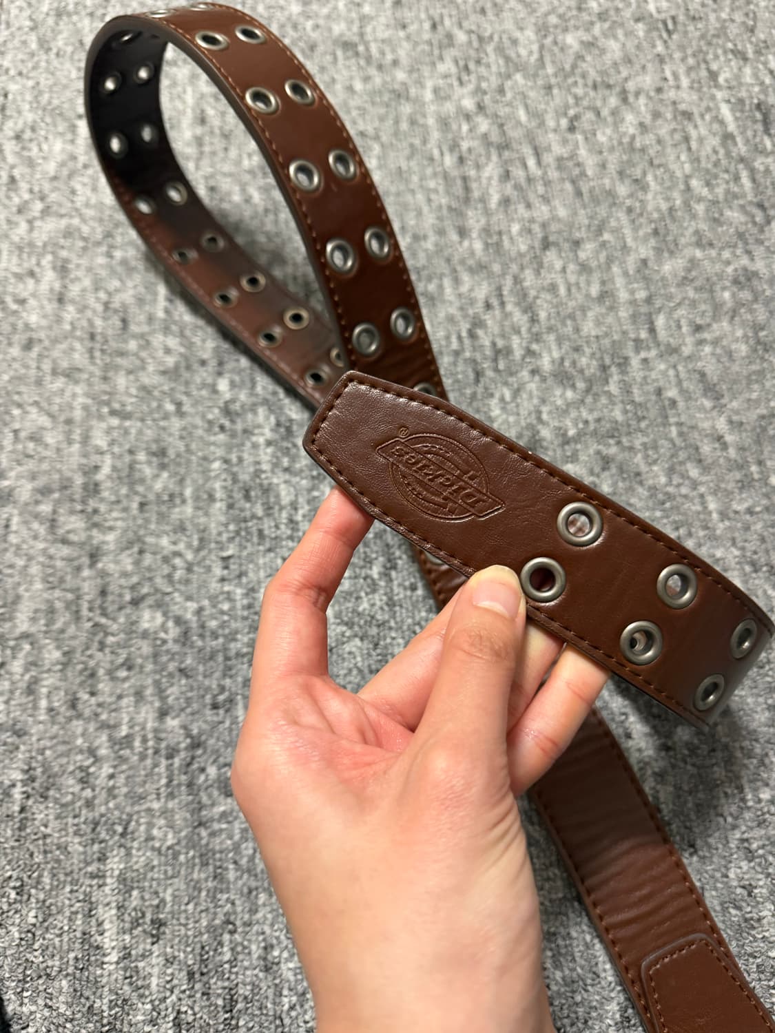 디키즈 더블아일렛벨트 브라운 상품이미지2