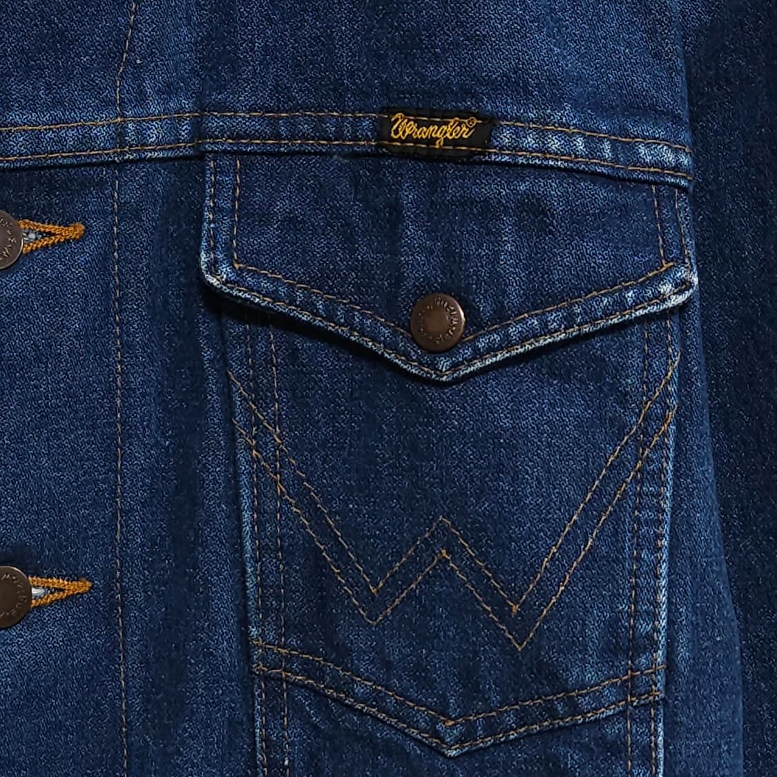 여성55~66)WRANGLER 랭글러 1990s 데님 청자켓 상품이미지4