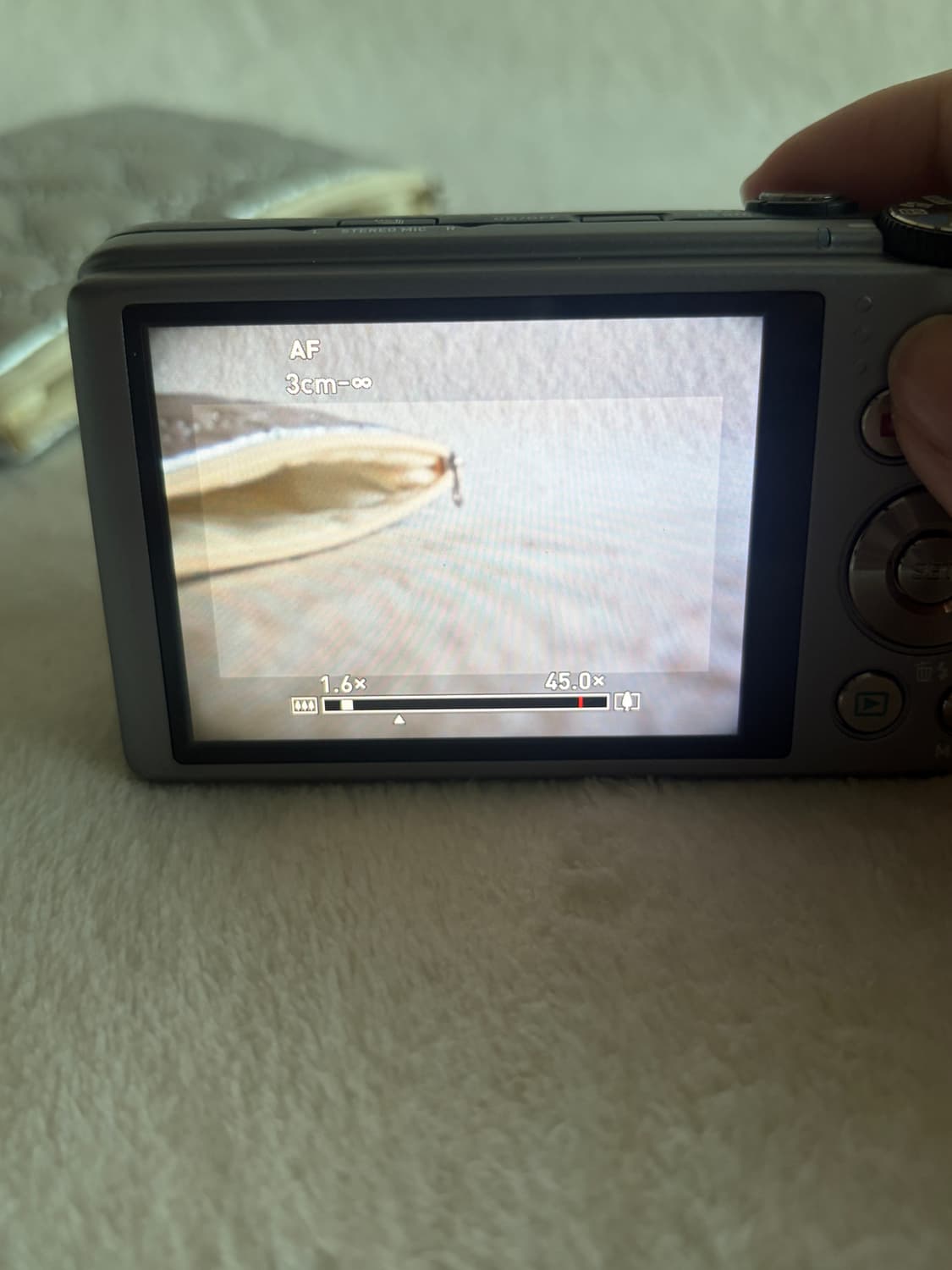 메이크업모드,작례o) 카시오 엑슬림 ZR400 그레이 실버 상품이미지6