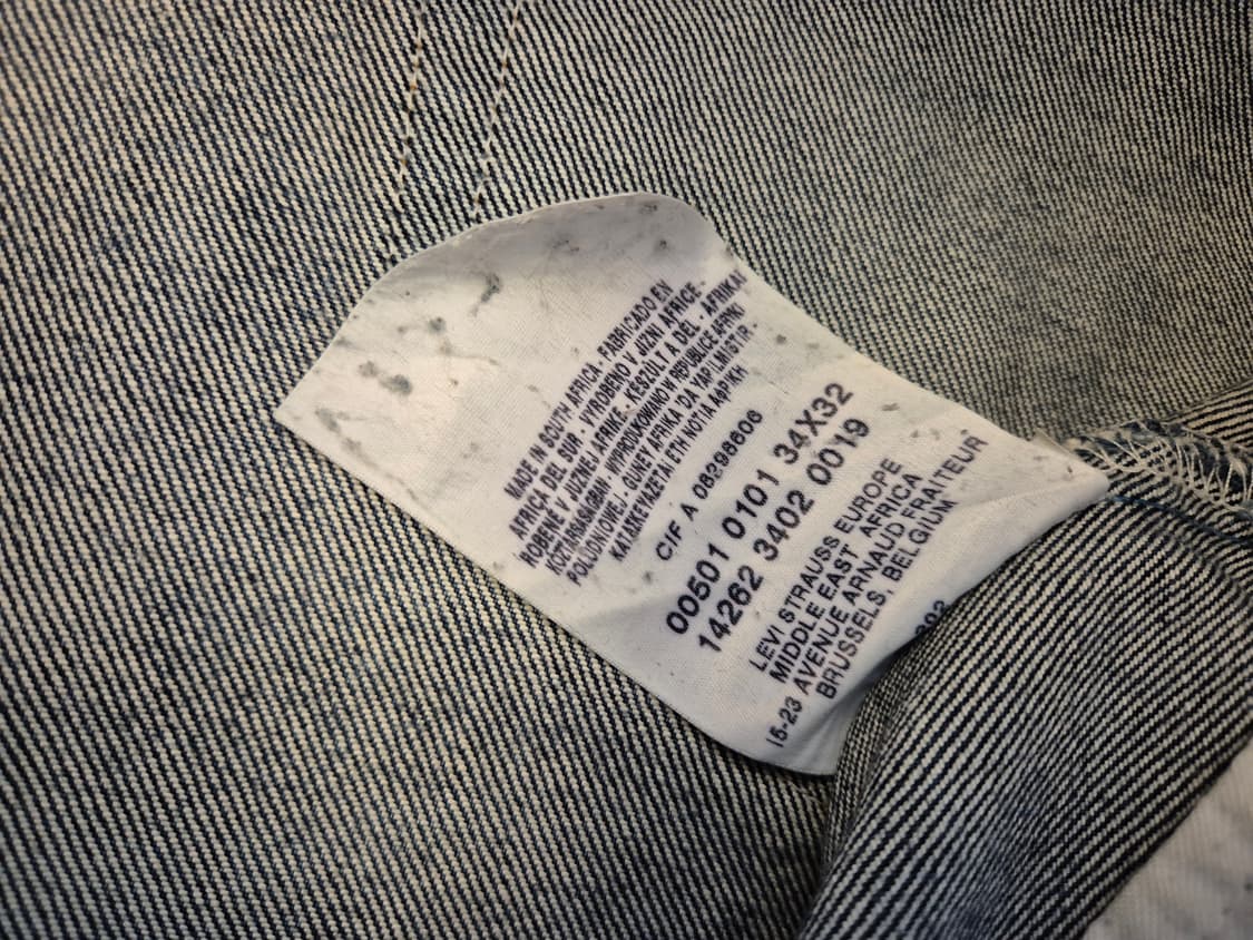 00s 리바이스501 데님 팬츠 상품이미지6