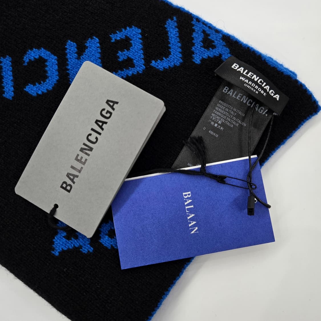 새상품 / 발렌시아가 멀티로고 머플러 목도리 상품이미지4