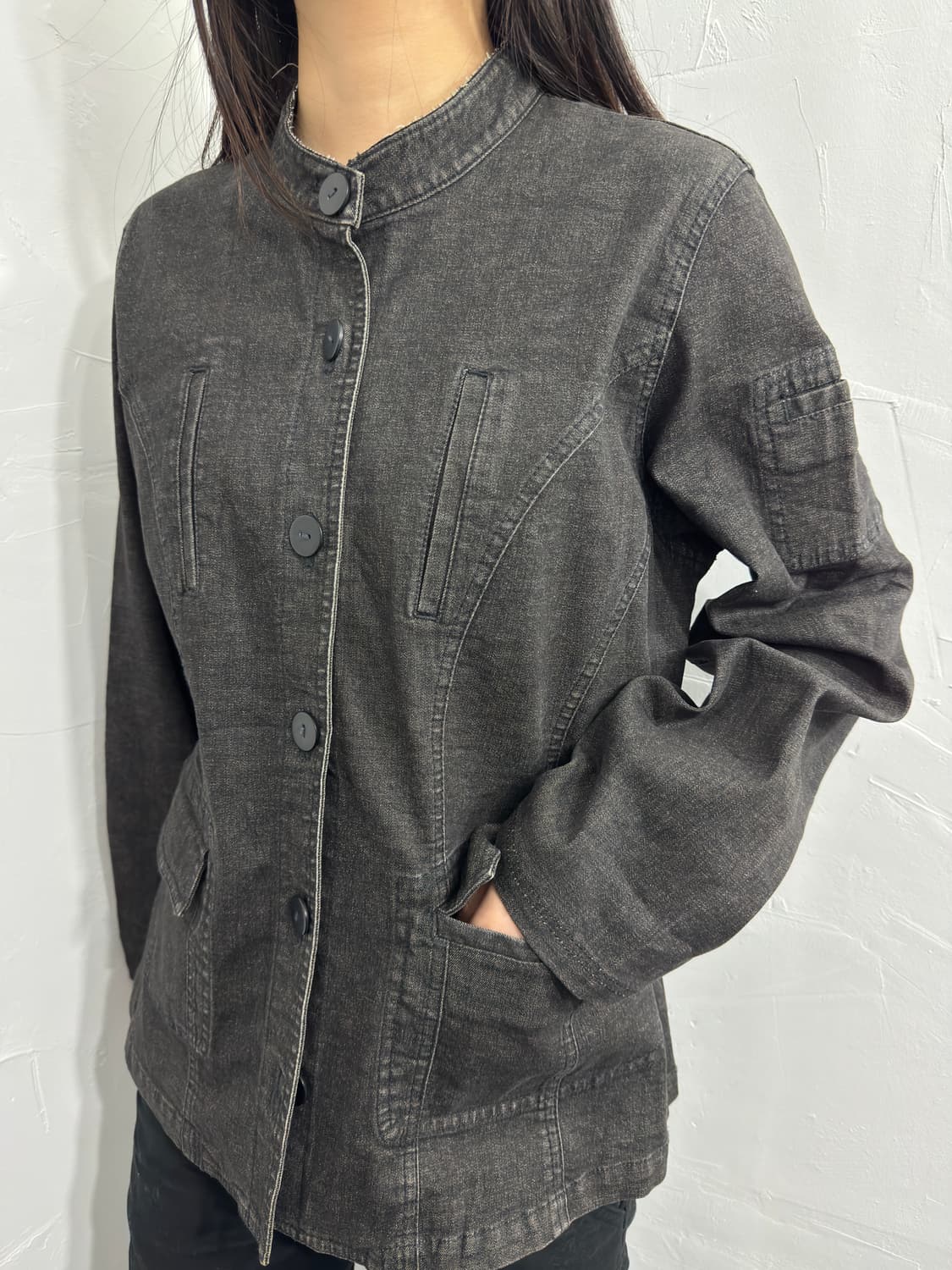 denim button jacket 상품이미지3