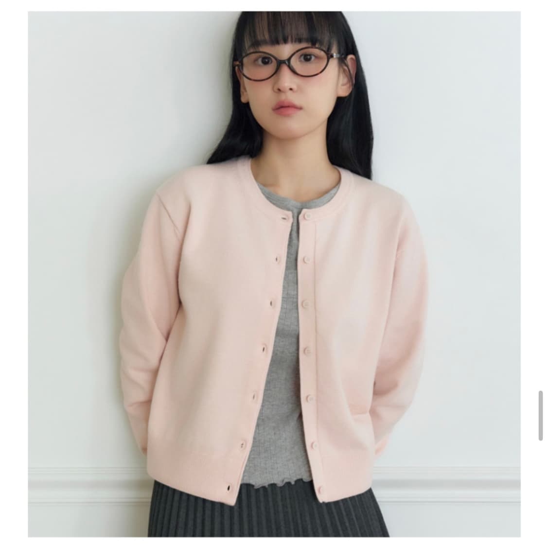 소프트 가디건-pink 상품이미지2