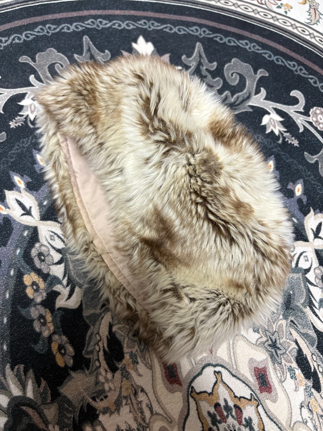 일본 빈티지 japanese vintage 라운드 퍼 햇 털모자 상품이미지6