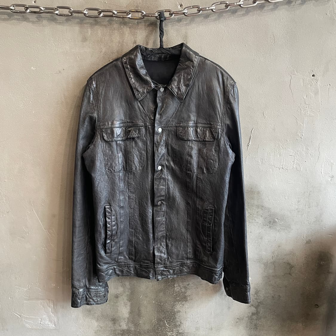 살바토레 산토로 램스킨 자켓 상품이미지1