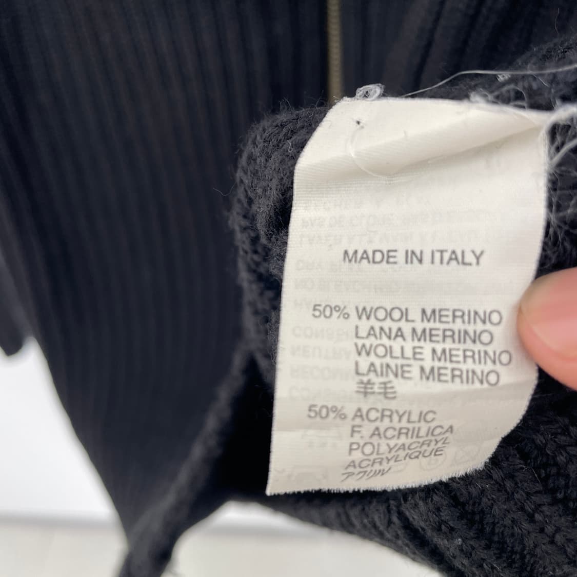 Giunco 지안코 풀집업 니트 상품이미지6