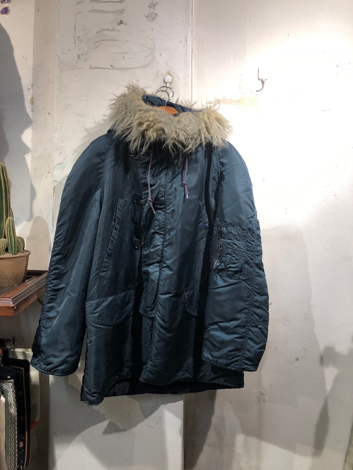 [8789]Alpha Industries Inc. navy jacket 상품이미지1