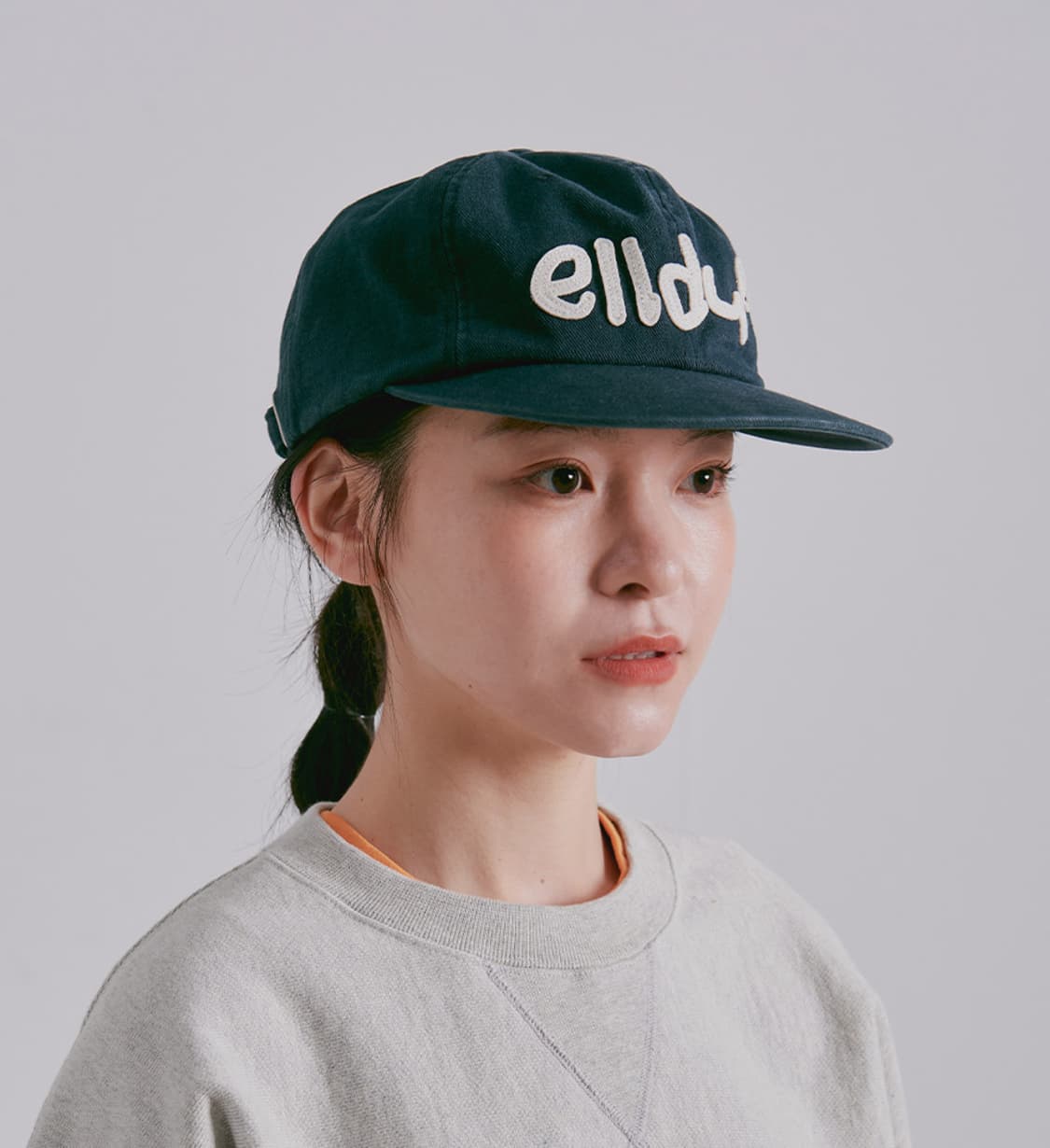 Elldu 엘두 모자 네이비 상품이미지1
