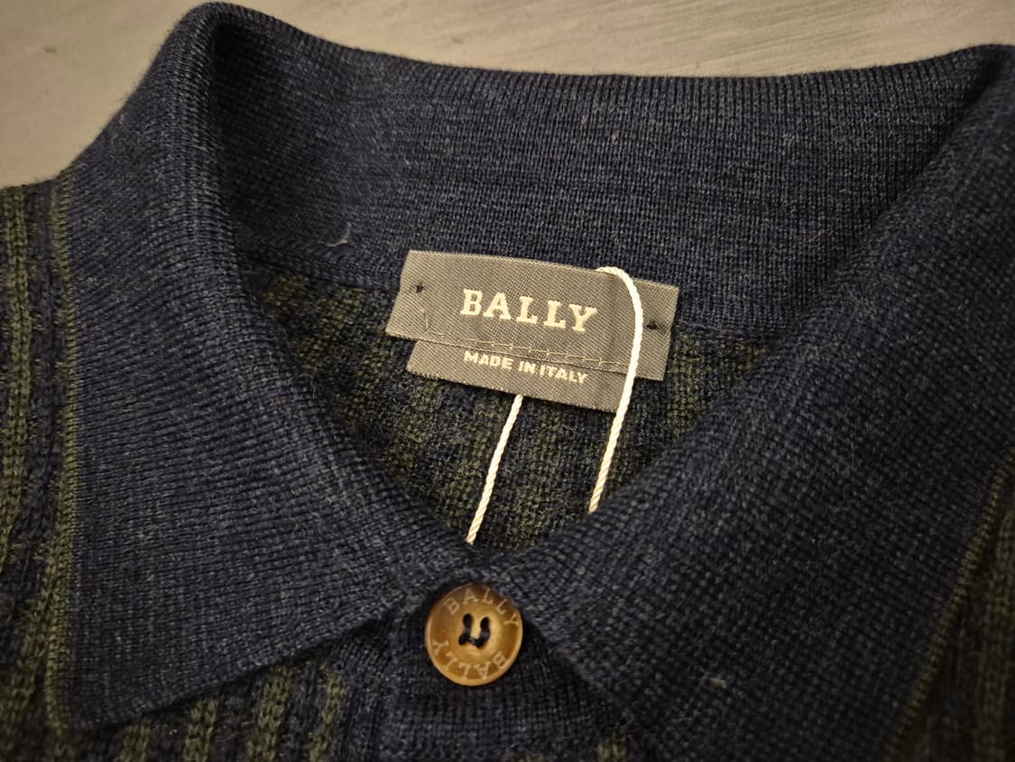 90s BALLY 메리노 울 니트 상품이미지5