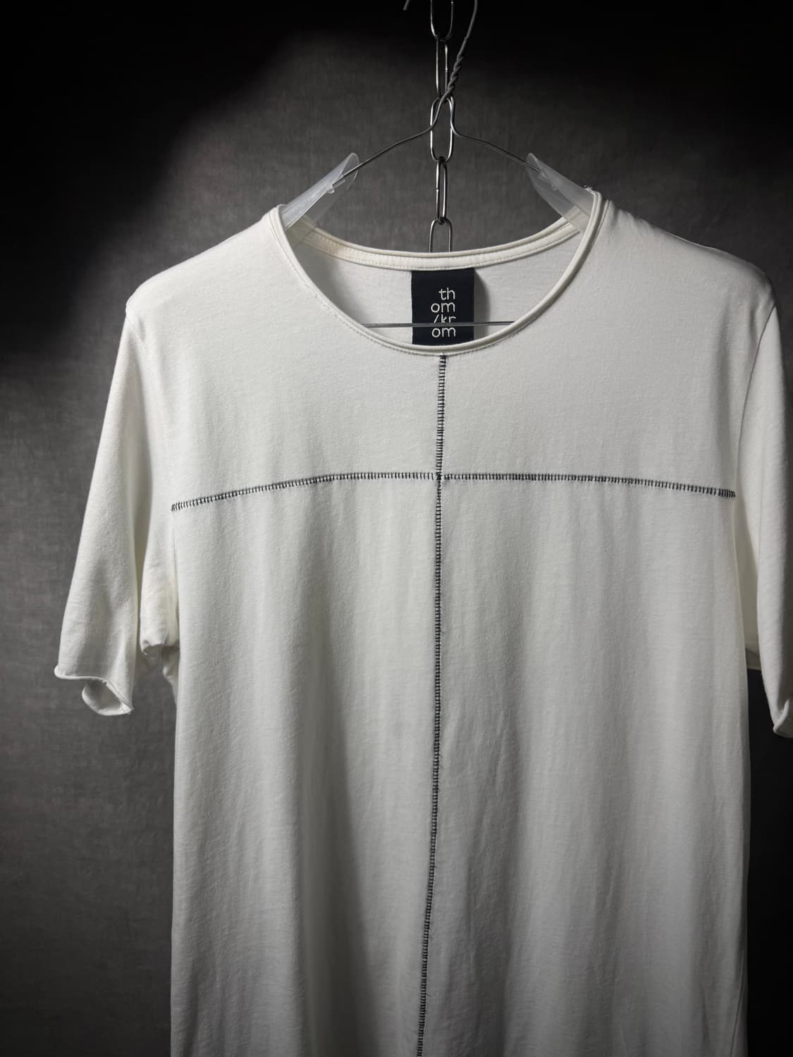 Thom Krom Overlock Cross Stitch T-Shirt  상품이미지2