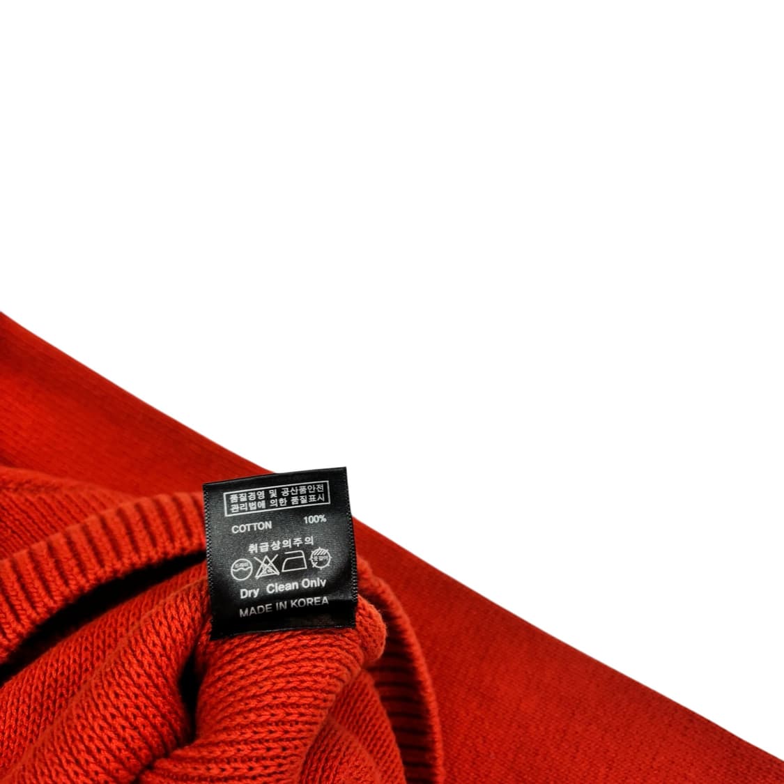 베르노 Verno 코튼 크루넥 니트 상품이미지5