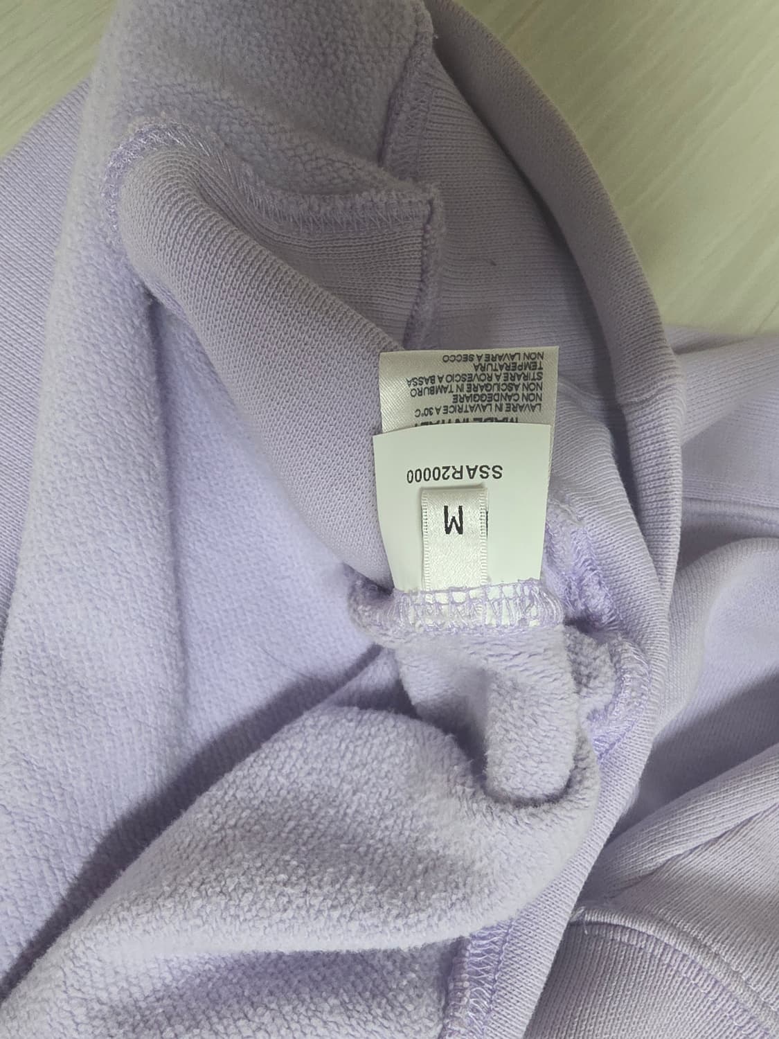 에리즈 라일락 맨투맨 상품이미지3