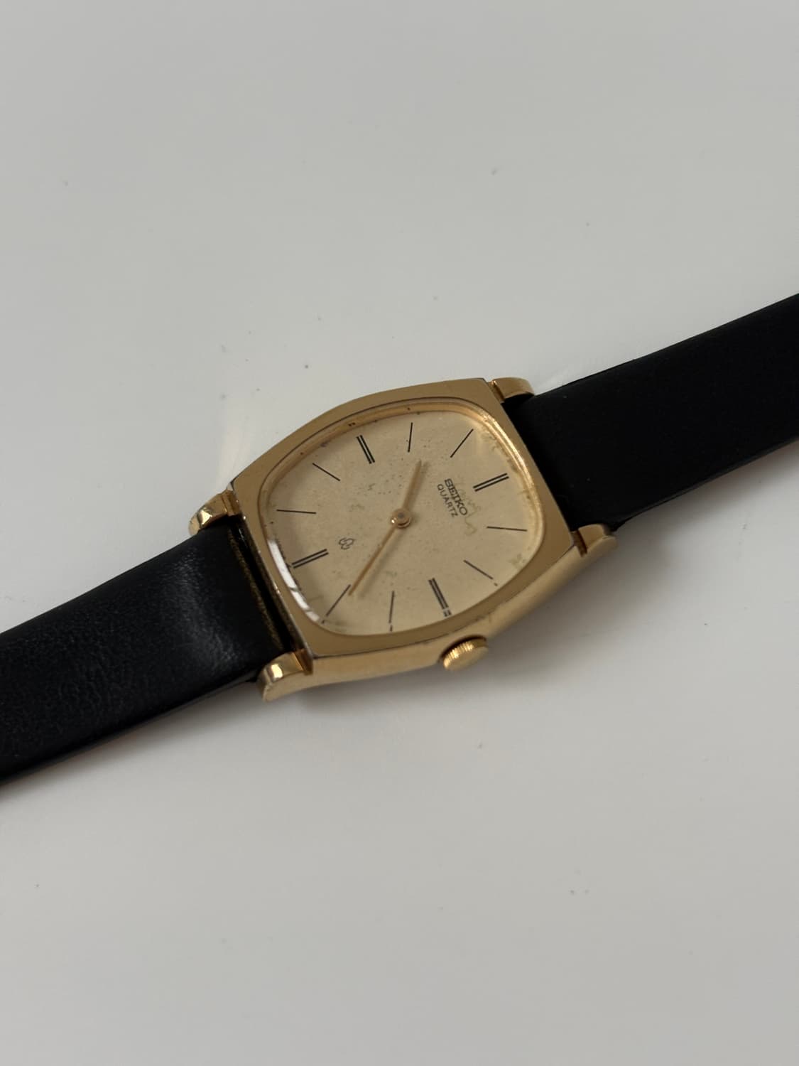 1970s Gold Square Ladies Quartz 상품이미지4