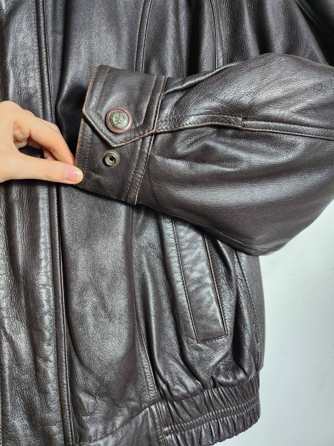 L 제이크루 브라운 봄버 자켓 상품이미지4